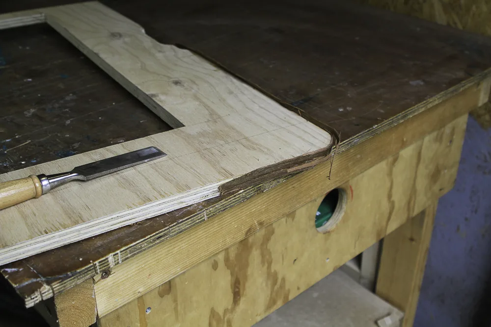 Houtbewerking met handgereedschap