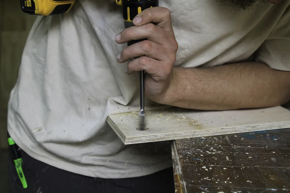 Bevestigen van houtwerk met schroeven